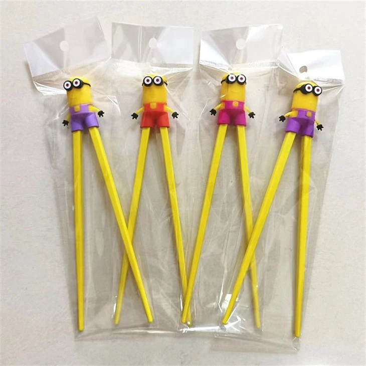 Wholesale BPA Free Silicone Kids Training Chopsticks Cartoon Animal Helper Chopsticks Manufacturer best